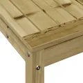Table de rempotage avec étagère 108x35x75 cm bois pin imprégné