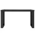 Pieds de table basse cadre en O 90x30x43 cm acier