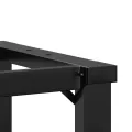 Pieds de table basse cadre en O 90x30x43 cm acier