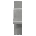 Étagère murale gris béton 104,5x10x43 cm bois d'ingénierie