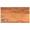 Dessus de table 120x60x3,8cm rectangulaire bois massif d'acacia