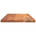 Dessus de table 120x60x3,8cm rectangulaire bois massif d'acacia