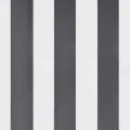 Auvent rétractable anthracite et blanc 4x3 m tissu et aluminium
