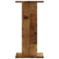 Supports pour plantes 2 pcs vieux bois bois d'ingénierie