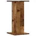 Supports pour plantes 2 pcs vieux bois bois d'ingénierie