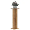 Supports pour plantes 2 pcs chêne artisanal bois d'ingénierie