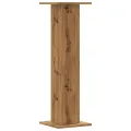 Supports pour plantes 2 pcs chêne artisanal bois d'ingénierie