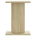 Supports pour plantes 2 pcs chêne sonoma bois d'ingénierie