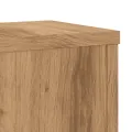 Supports pour plantes 2 pcs chêne artisanal bois d'ingénierie