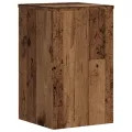 Supports pour plantes 2 pcs vieux bois bois d'ingénierie