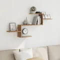 Étagère murale chêne artisanal 104x15x49 cm bois d'ingénierie