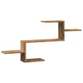 Étagère murale chêne artisanal 104x15x49 cm bois d'ingénierie