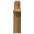 Étagères murales 2 pcs chêne artisanal bois d'ingénierie