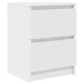 Meuble TV blanc 40x35x54 cm bois d'ingénierie