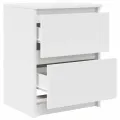 Meuble TV blanc 40x35x54 cm bois d'ingénierie