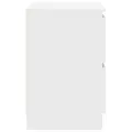 Meuble TV blanc 40x35x54 cm bois d'ingénierie
