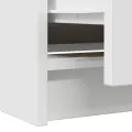 Meuble TV blanc 40x35x54 cm bois d'ingénierie