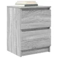 Meuble TV sonoma gris 40x35x54 cm bois d'ingénierie