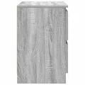 Meuble TV sonoma gris 40x35x54 cm bois d'ingénierie