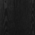 Meuble TV chêne noir 102x30x36 cm bois d'ingénierie