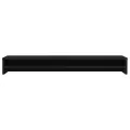 Support de moniteur chêne noir 100x24x13 cm bois d'ingénierie