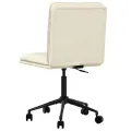 Chaise de salle à manger Crème Similicuir