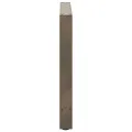 Pieds de table basse acier naturel 2 pcs 100x(72-73) cm acier