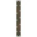 Pieds de table basse acier naturel 2 pcs 70x(42-43) cm acier