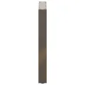 Pieds de table à manger forme de U 2 pcs 60x(72-73) cm acier