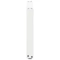 Pieds de table basse forme de U 2 pcs blanc 50x(42-43) cm acier