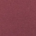 Chaises à manger lot de 6 rouge bordeaux tissu
