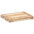 Dessus de table 40x30x4 cm rectangulaire bois massif d'acacia