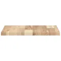 Dessus de table carré 40x40x2 cm bois massif d'acacia