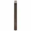 Pieds de table basse forme de A 2 pcs 90x(72-73) cm acier