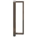 Pieds de table de bar forme de T 2 pcs 40x35x(110-111) cm acier