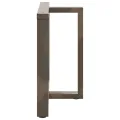 Pieds de table à manger forme de T 2 pcs 100x35x(72-73)cm acier