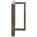 Pieds de table à manger forme de T 2 pcs 90x35x(72-73) cm acier