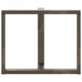 Pieds de table à manger forme de T 2 pcs 90x35x(72-73) cm acier