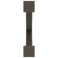 Pieds de table à manger forme de X 3 pcs 70x(72-73) cm acier