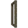 Pieds de table à manger forme de U 2 pcs 80x(72-73) cm acier