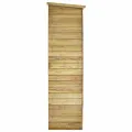 Abri à outils de jardin 123x50x171 cm Pinède imprégnée
