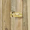 Abri à outils de jardin 123x50x171 cm Pinède imprégnée