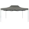 Tente de réception pliable 3x4 m Acier Anthracite