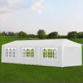 Tente de réception 3x9 m Blanc