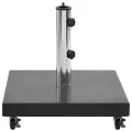 Socle de parasol Granite 30 kg Carré Noir