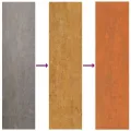 Lit surélevé de jardin rouillé 100x40x45 cm acier corten