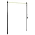 Store roulant d'extérieur 150 x 270 cm Crème