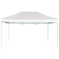 Tente de réception pliable 3x4,5 m Blanc