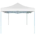 Tente de réception pliable 3x4,5 m Blanc