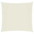 Voile de parasol tissu oxford carré 7x7 m crème